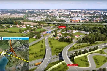 Stavba obchvatu Frýdku-Místku se odkládá. ŘSD musí najít novou firmu