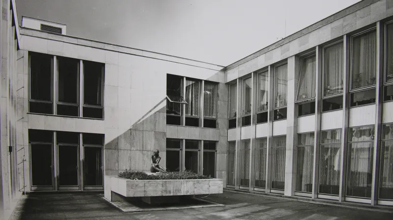 Atrium kulturního domu v Mladé Boleslavi