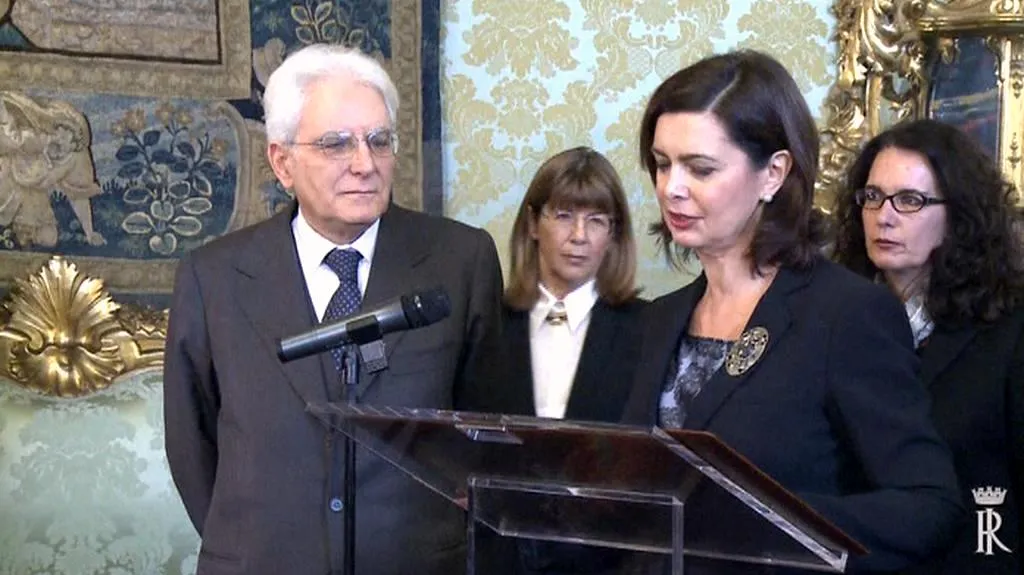 Nový italský prezident Sergio Mattarella