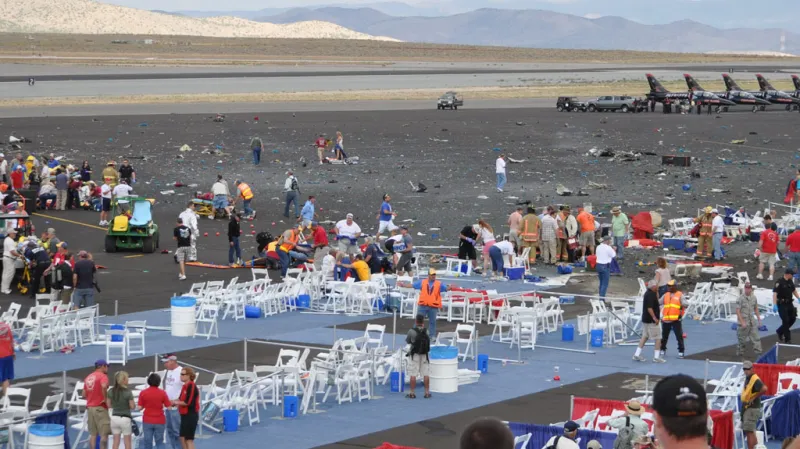 Nehoda na letecké show v USA