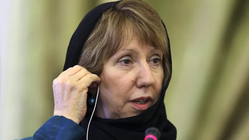 ...stejně jako její předchůdkyně Catherine Ashtonová