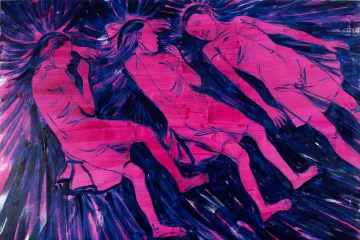 Radikální vizuál. Kapela WWW pozvala na výstavu své oblíbené umělce