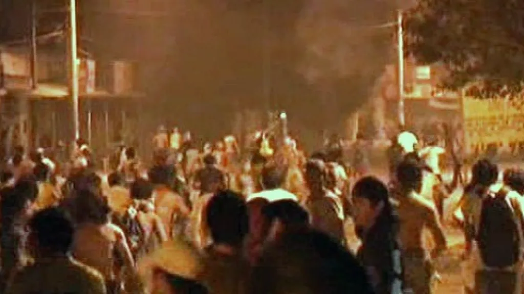 Protesty v Bolívii
