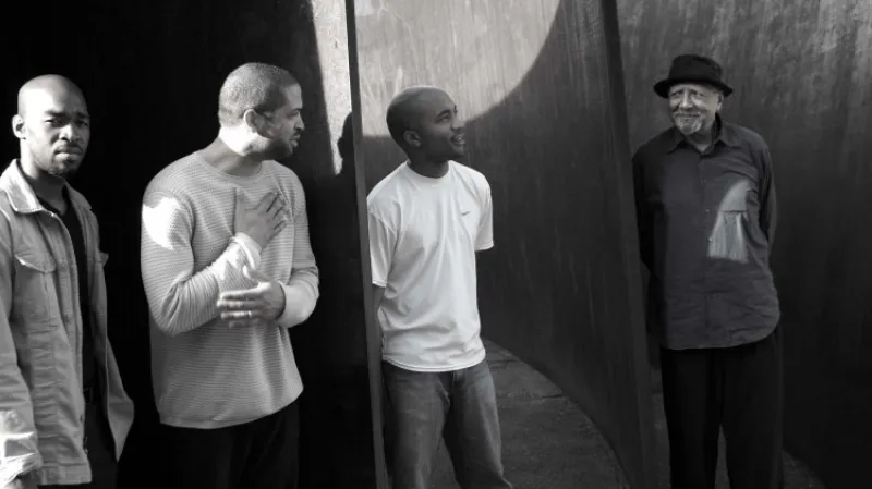 Jazzová legenda Charles Lloyd (vpravo) se svým New Quartetem.