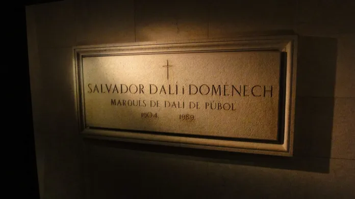 Hrob Salvadora Dalího