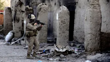 Americký voják v Afghánistánu