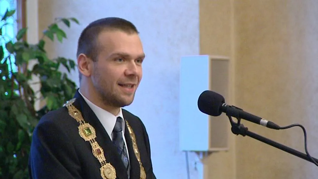 Primátor města Plzně Martin Baxa