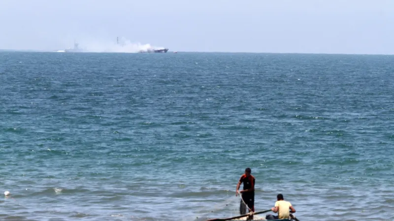 Útok IS na egyptskou loď