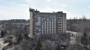 Následky ruského útoku na Kryvyj Rih (březen 2025)