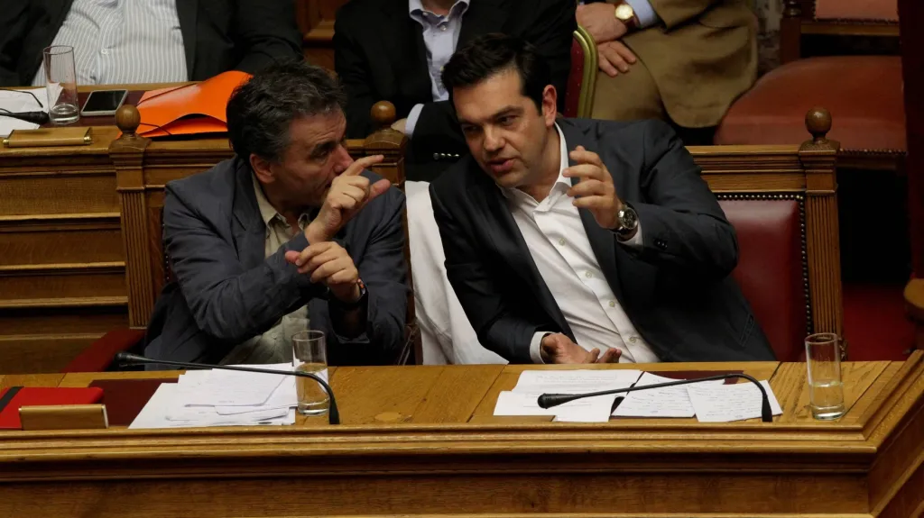 Euklidis Tsakalotos a Alexis Tsipras