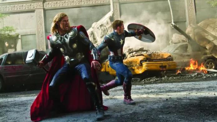 Avengers / Chris Hemsworth a Chris Evans