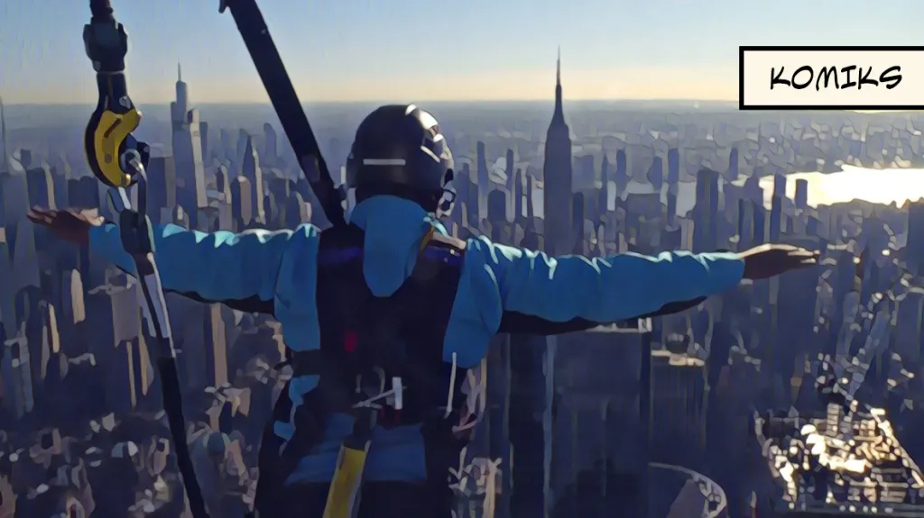 Slézání mrakodrapu