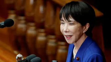 Japonská premiérka Sanae Takaičiová