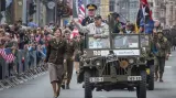 Plzeň slavila svobodu a městem se valila přehlídka Convoy of Liberty