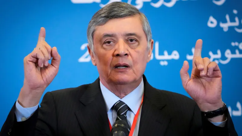 Zamir Kabulov na snímku z 20. října 2021