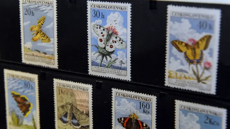 Známky podle návrhu Maxe Švabinského