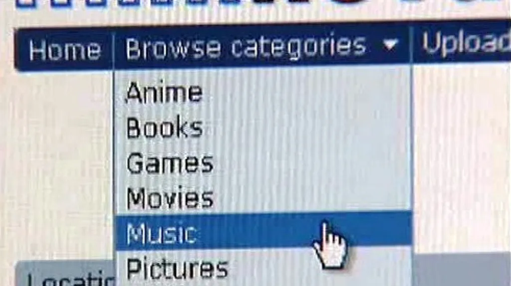 Nelegální stahování z internetu