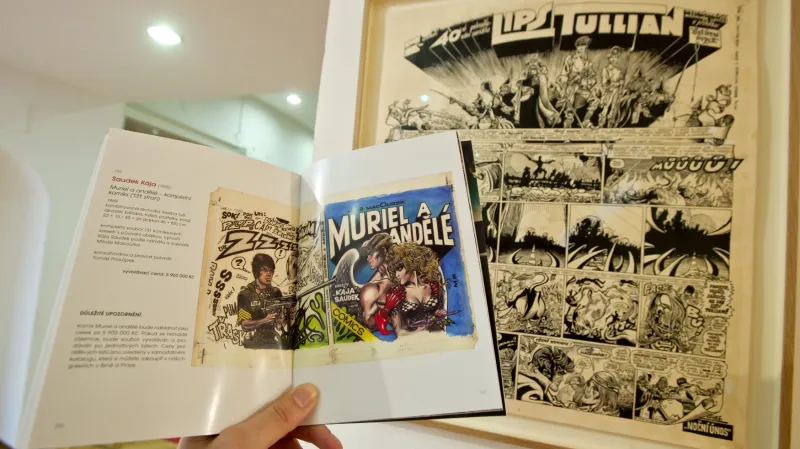 Komiks Muriel a andělé