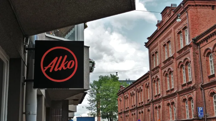 Státní obchod Alko v centru Helsinek