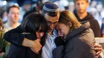 Pohřeb Daniela Šimona Pereze, jehož tělo vrátil Hamás tento týden Izraeli