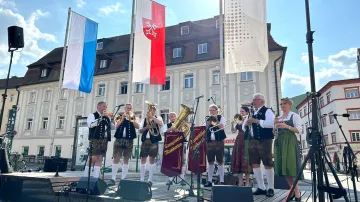 Sjezd sudetských Němců v Řezně