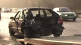 Zničené auto