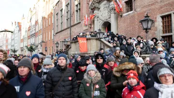 Poláci zaplnili ulice Gdaňsku