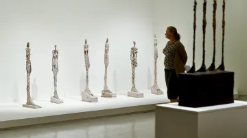Retrospektivní výstava Alberta Giacomettiho v Praze