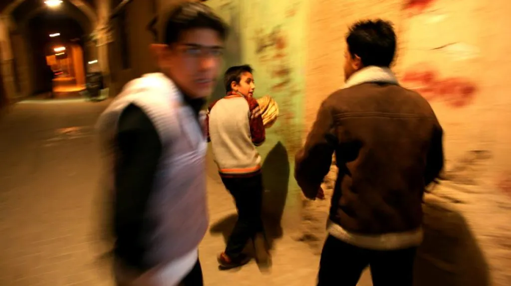 Děti ulice v Íránu