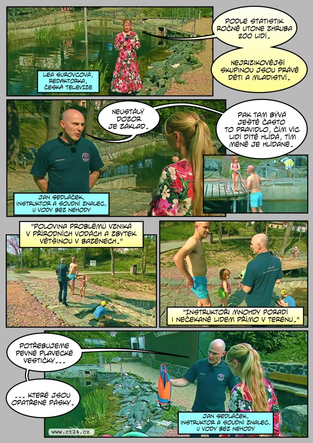 Chvilka nepozornosti může být osudná, varují záchranáři. Malý Lukáš si nese následky dodnes