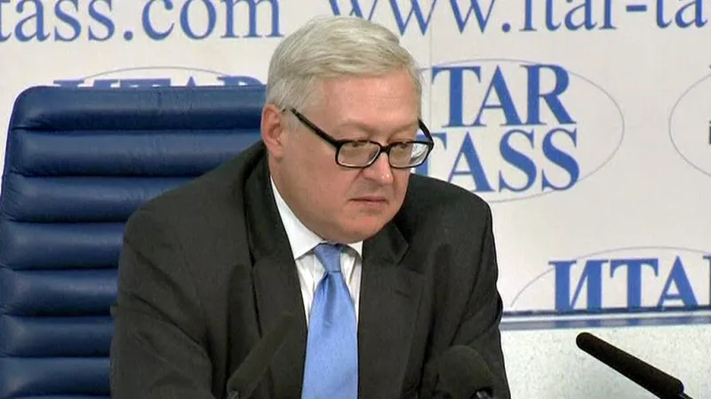 Náměstek ruského ministra zahraničí Sergej Rjabkov