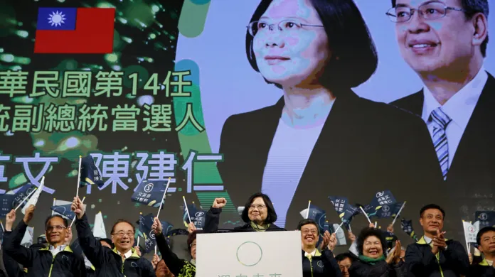 Události: Tváří tchajwanské budoucnosti je Cchaj Jing-wen