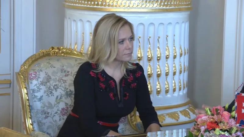 Slovenská ministryně vnitra Denisa Saková