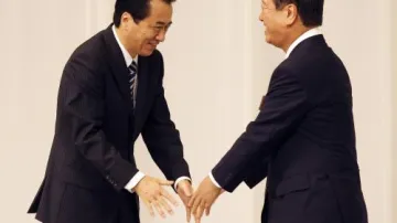 Naoto Kan a Ičiró Ozawa