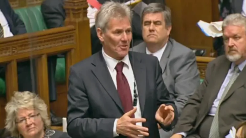 David Chaytor v parlamentu