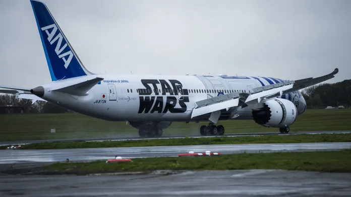 Japonské aerolinky změnily design na Star Wars