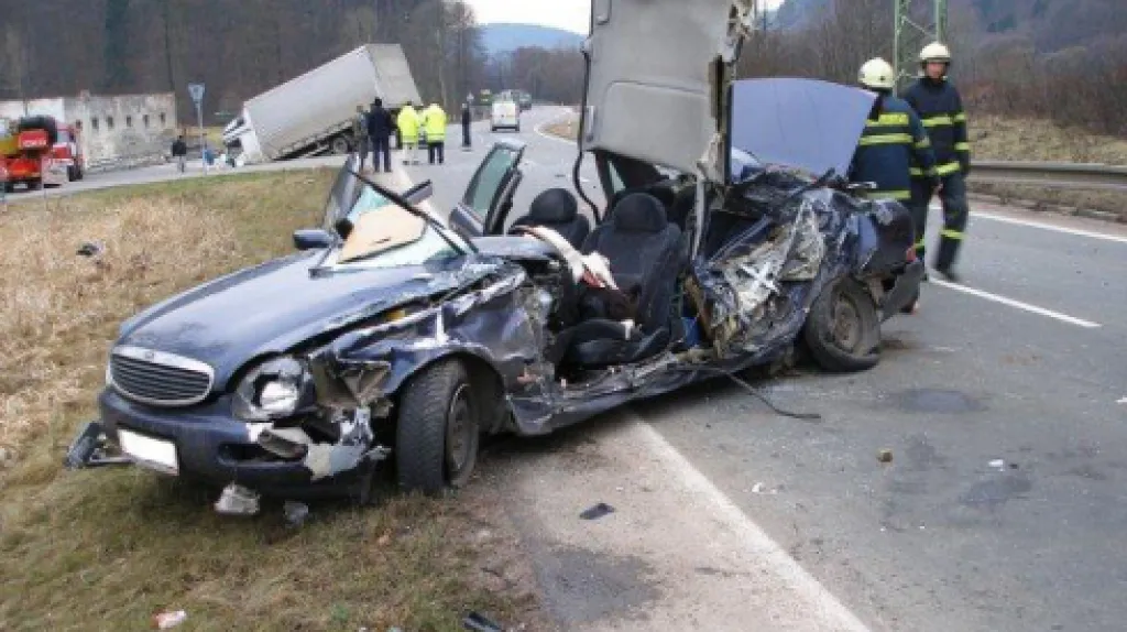 Auto po nehodě