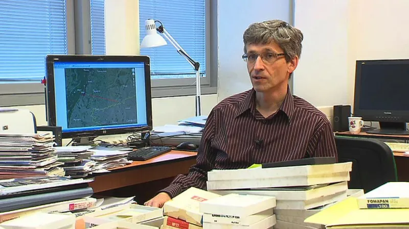 Astronom Jiří Borovička