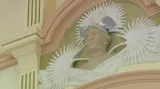 Výzdoba plzeňské nádražní haly