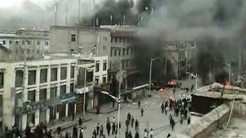 Nepokoje v Tibetu.