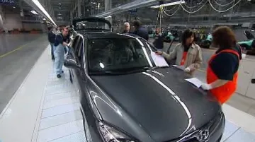 Stávka v automobilce Hyundai