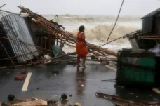 Východní pobřeží Indie zasáhl cyklon Yaas, evakuováno bylo přes milion lidí