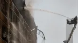 Následky íránského ostřelování v Beerševě