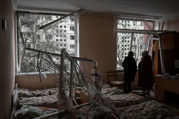 Rusko poslalo drony na Kyjev. Ukrajina uvádí, že se všechny podařilo sestřelit