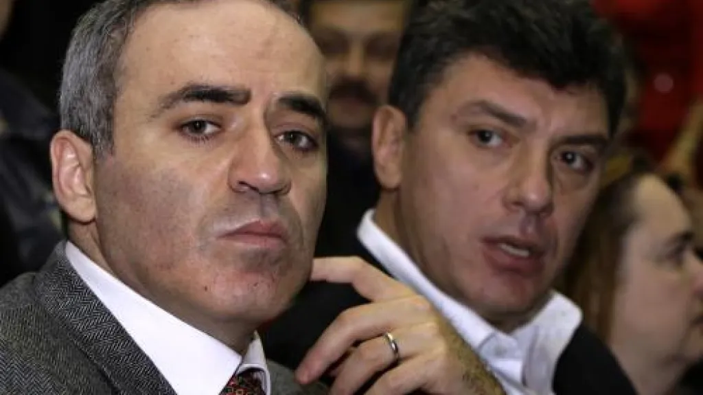 Garri Kasparov a Boris Němcov