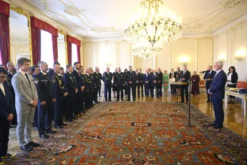 Pavel na Hradě předal ocenění za nejlepší záchranářské činy