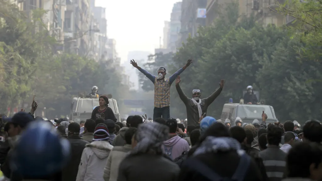 Protesty v Egyptě