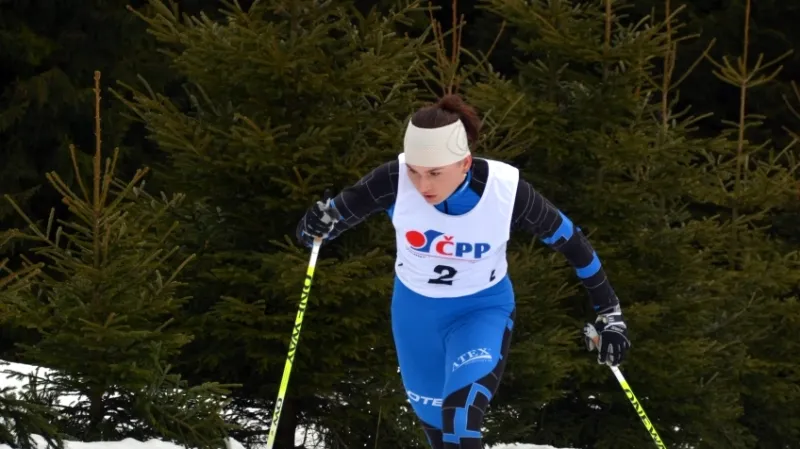 Ze závodů Českého poháru Novém Městě v Krušných horách