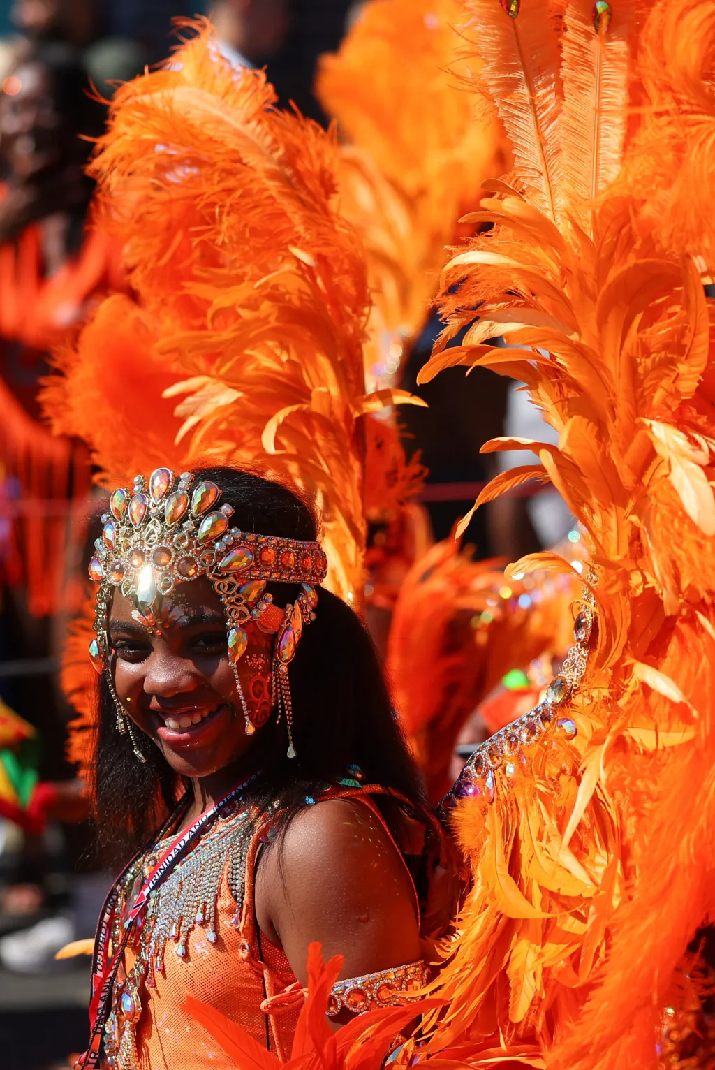 Karneval v londýnské čtvrti Notting Hill