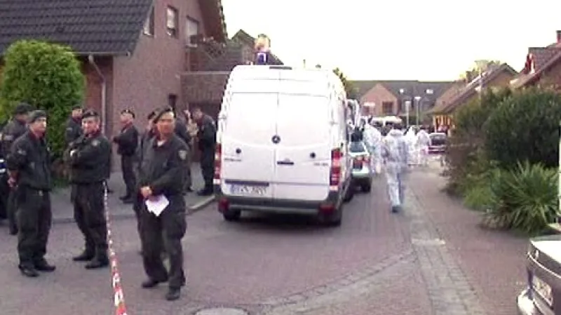 Němečtí policisté a záchranáři